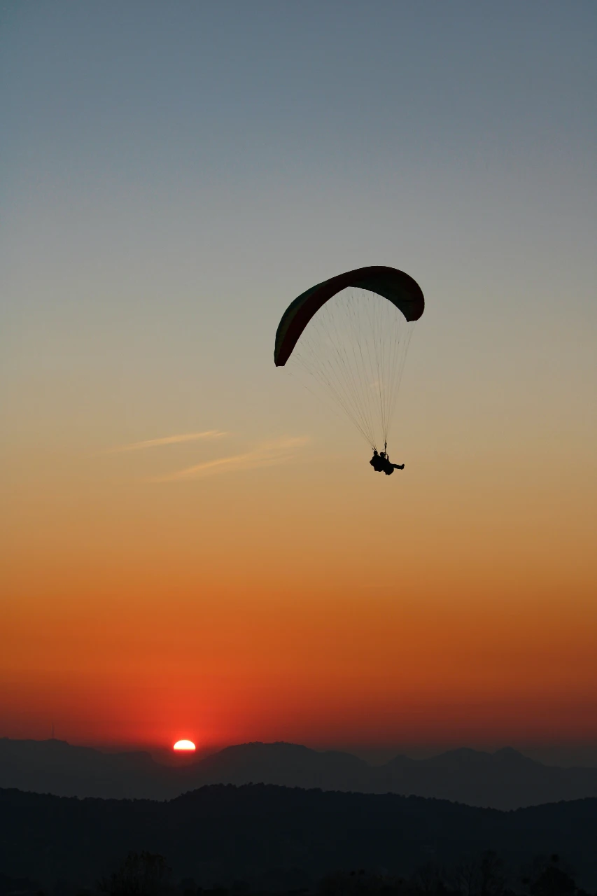 paragliding - bir